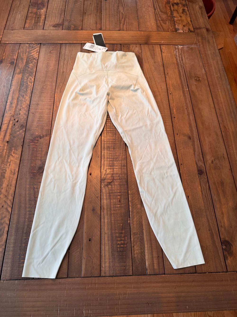 Adidas All Me Luxe 7/8 Training Tights. Size Small. Linen Green.